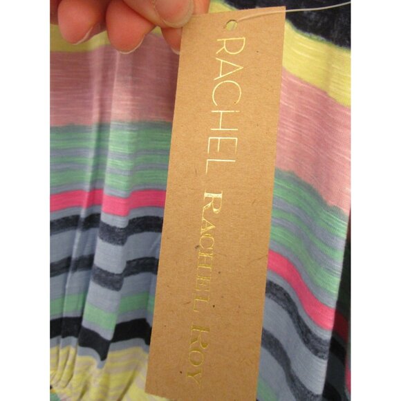 Rachel Roy Curvy Collection Plus Size Stripe Multicolor Sleeveless Top - 3X NWT - Picture 5 of 15